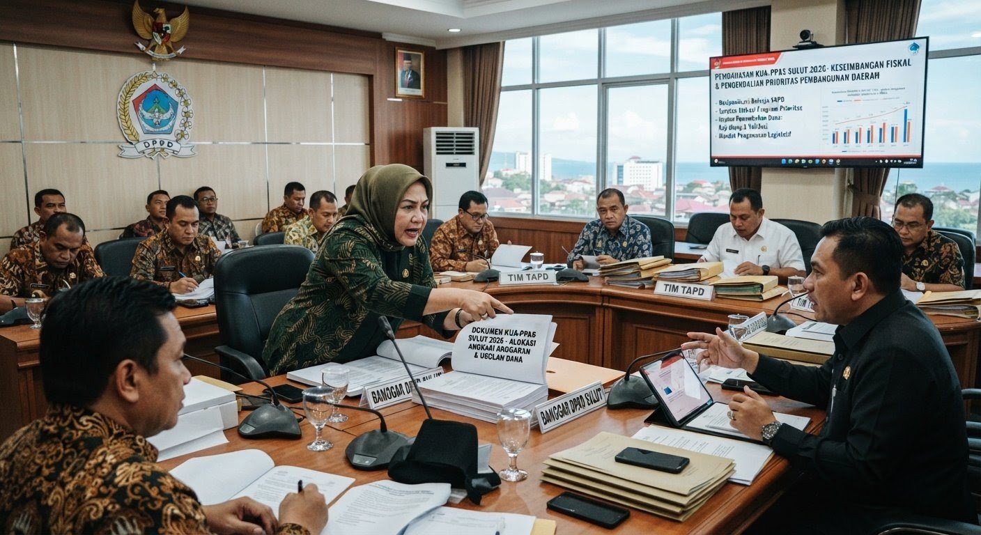 Pembahasan KUA-PPAS Memanas, Banggar DPRD Sulut Kritis Soroti Alokasi Anggaran dan Usulan Penambahan Dana