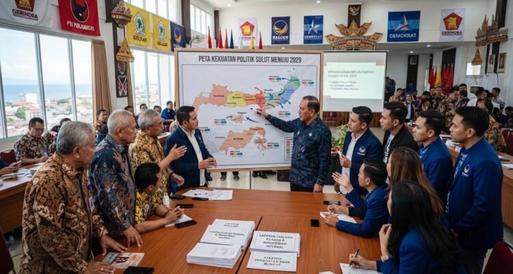 Menatap Peta Kekuatan Politik Pasca-Pilkada, Parpol di Sulawesi Utara Mulai Panaskan Mesin Konsolidasi Menuju 2029