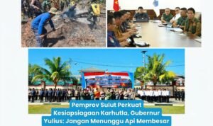 Gubernur Yulius, Karhutla